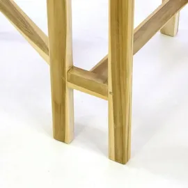 VCM Klapptisch 135 x 65 x 75 cm Braun
