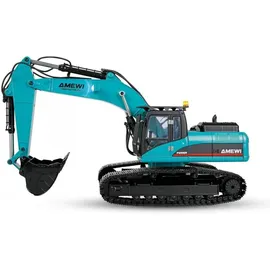 AMEWI RC-Baumaschine Bagger 14CH RTR blau/petrol (G705E)