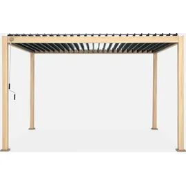 sweeek - Bioklimatische Pergola mit Lamellendach Triomphe 3x4m