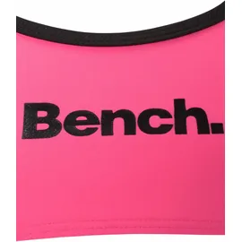 BENCH Bustier-Bikini pink/schwarz 146/152