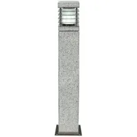Heitronic Wegeleuchte Granit 70 cm E27 grau