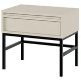 Selsey Evo Nachttisch, 50 cm, Graubeige