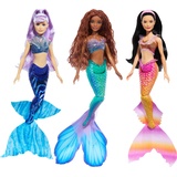 Mattel The Little Mermaid Sister 3-Pack