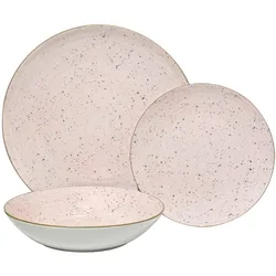 Tafelservice Tina in Pink, 12-teilig