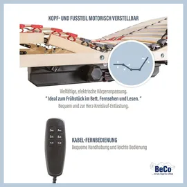 Beco Superflex motorisch verstellbar 120 x 200 cm