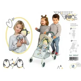Decuevas Pipo-stuhl Mit 4 Rädern Puppe Inklusive 34x50x55 Cm - Multicolor - One Size