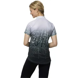 Jack Wolfskin Morobbia Half Zip Print Kurzarm-t-shirt - White Cloud All Over - XS