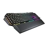 COUGAR Gaming | Gaming-Tastatur | Mechanische Tastatur 700 K EVO RGB Schwarz – Mechanische Tasten Cherry MX – RGB-Lichteffekte – Aluminiumrahmen – ergonomische Handgelenkauflage