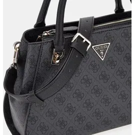 GUESS Noelle Girlfriend Satchel Coal Logo - Einheitsgröße