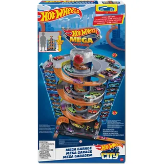 HOT WHEELS Mega Garage Rennbahn Spielzeugauto - Multicolor - One Size