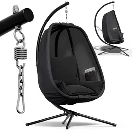CASARIA Hängesessel XXL Grau