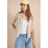Cecil Cardigan mit Polokragen Beige L