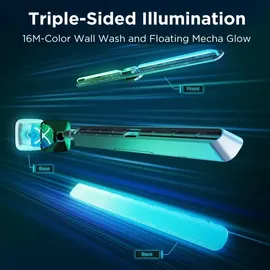 Govee - Smart RGBIC Gaming Pro Lichtpaneele Matter Wi-Fi - Schwarz