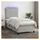 vidaXL Boxspringbett 100 x 200 cm Hellgrau