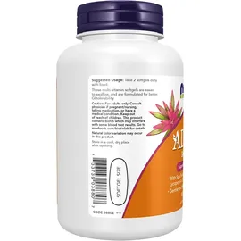 NOW Foods Adam Multivitamin Softgels 180 St.