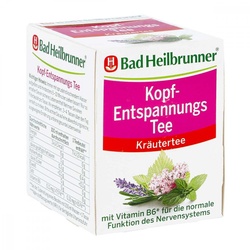Bad Heilbrunner Kopf-entspannungs Tee Filterbeutel