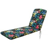 Bjird Liegenauflage Auflage für Gartenliege Amelia 185x60x6 cm, Auflagen für Deckchair/Polsterauflage für Sonnenliege, Wasserabweisend bunt