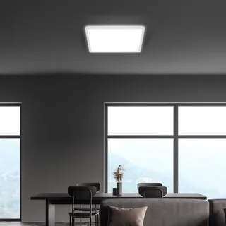 Briloner Slim LED Panel 42 x 42 cm weiß