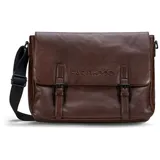 farmhood Memphis Businesstasche Leder Brown