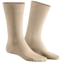 Hudson Relax Cotton Kurzsocken 3er Pack Beige 43-46