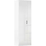 Rauch MINOSA Mehrzweckschrank 69 x 210 x 41 cm Grau/Weiß