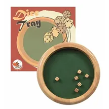 Egmont Toys Würfeltablett mit 6 Würfeln