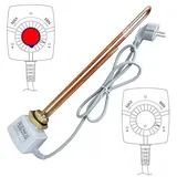 Elektroheizstab 2kW, 3KW - 230V Gewinde 5/4", 6/4" für Boiler/Pufferspeicher (W-2kW Gewinde 5/4")