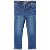 name it - Jeans NMFSALLI SLIM FLEECE in dark blue denim, Gr.98,