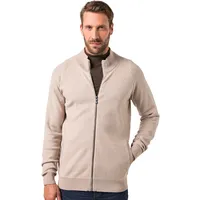 Jp1880 Strickjacke beigemeliert 4XL