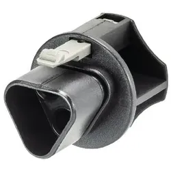 SANlight Termination Cap, Abschlusskappe für Stromverteiler, 2-/3-polig, Länge 23.4 mm, Schwarz