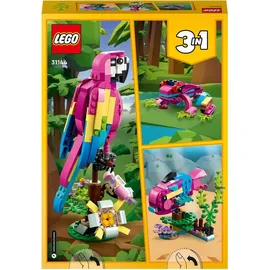 LEGO Creator 3in1 Exotischer pinkfarbener Papagei 31144