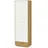 VOSS MÖBEL Loveno Dielenschrank 60x37x193 weiß
