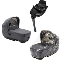 Nuna Babywanne CARI next Grante mit Regenverdeck und Base