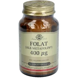 Solgar Folat Metafolin 400