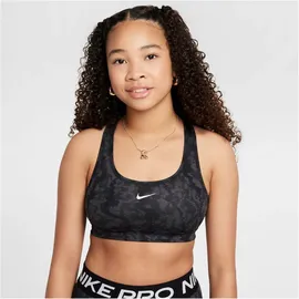 Nike Pro Swoosh Allover Print Bra Mädchen Midlayer, schwarz - US: L