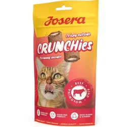 JOSERA Crunchies Beef 60 g knusprige Leckerlis mit Rindfleisch für Katzen