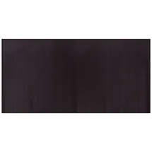 vidaXL Teppich, Rechteckig Dunkelbraun 100x200 cm Bambus