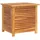 vidaXL Gartenbox mit Lüftungsschlitzen 60 x 50 x 56 cm Braun