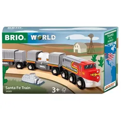 BRIO Spiel Trains of the World Santa Fe Zug