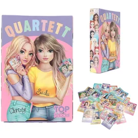 DEPESCHE TOPModel Spielkarten Quartett
