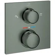 Grohe Allure NEW Thermostat-Brausebatterie für 2 Verbraucher hard graphite gebürstet 29181_2