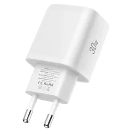 TECH-PROTECT Nca30 Pd 30W Qc3.0 USB-A / USB-C + USB-C / USB-C Kabel Weiß