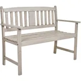 Garden Pleasure Parkbank 110 x 56,5 x 86 cm grau