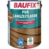 Baufix PUR-Langzeitlasur, 5 Liter, nussbaum,