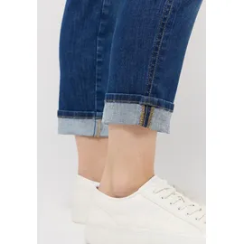 Angels Jeans Darleen Crop in mittelblauer-Waschung-D34 / L28