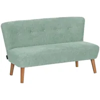 58 aufm Kessel Kindersofa Katya 2-Sitzer Buche massiv türkis