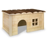 Nobby WOODLAND Nager-Holzhaus "HANNI" 40 x 23 x 20 cm