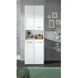 xonox.home Hochschrank Ice 60 x 30 x 185 cm Weiß