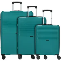 d & n Travel Line 4000 Koffer-Set 3-tlg. grün/pearl