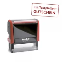 Trodat Printy 4915 mit Textplattengutschein (70x25 mm - 7
